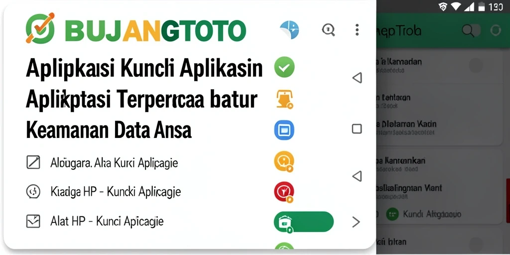 Antarmuka aplikasi BUJANGTOTO dengan fitur kunci aplikasi yang mudah digunakan.