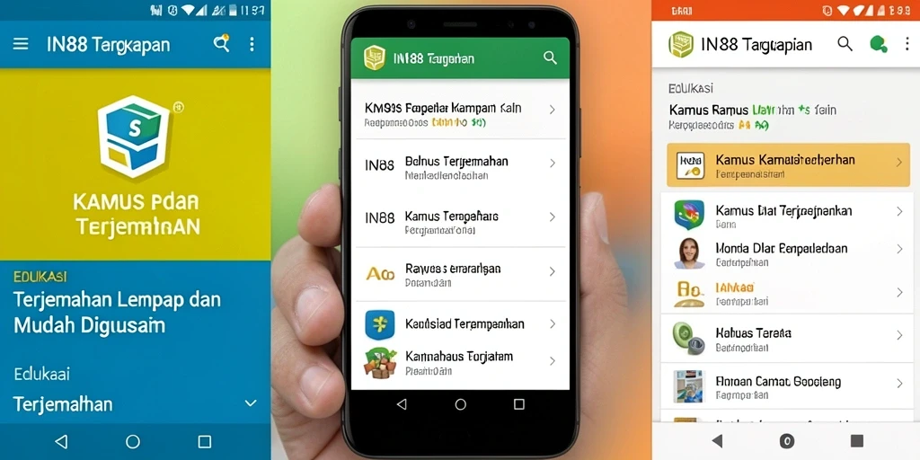 Tampilan antarmuka aplikasi IN88 yang intuitif dan mudah digunakan.