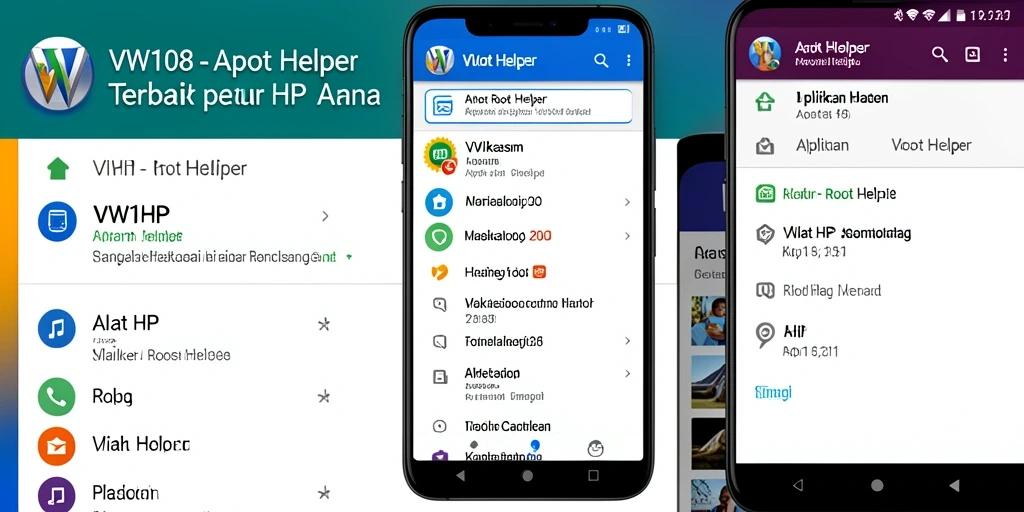 Antarmuka VW108 yang sederhana untuk rooting mudah.